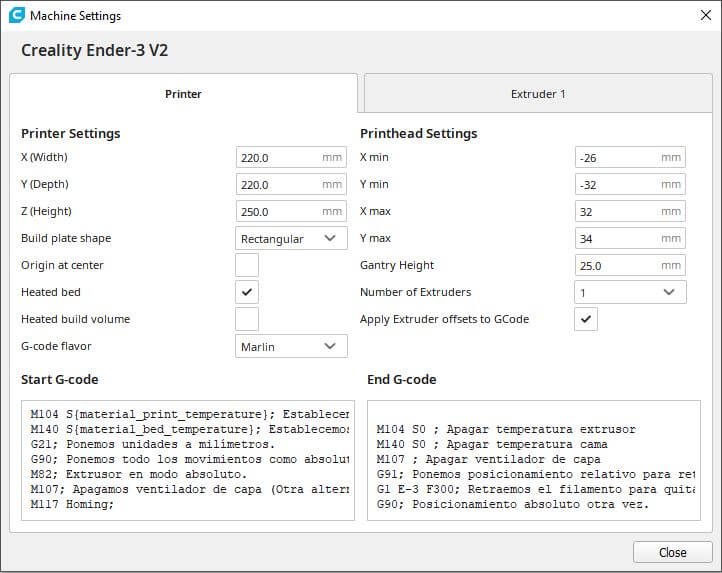 parámetros-impresoras-3d-cura