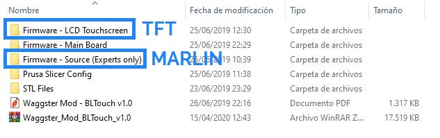 descomprimir-marlin-bltouch-y-tft